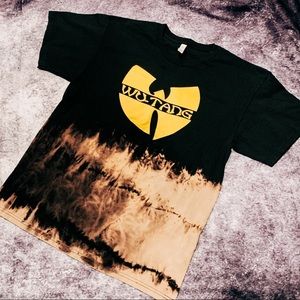 BAND SHIRT - UPCYCLED ♻️ WU-TANG DIP DYE TEE